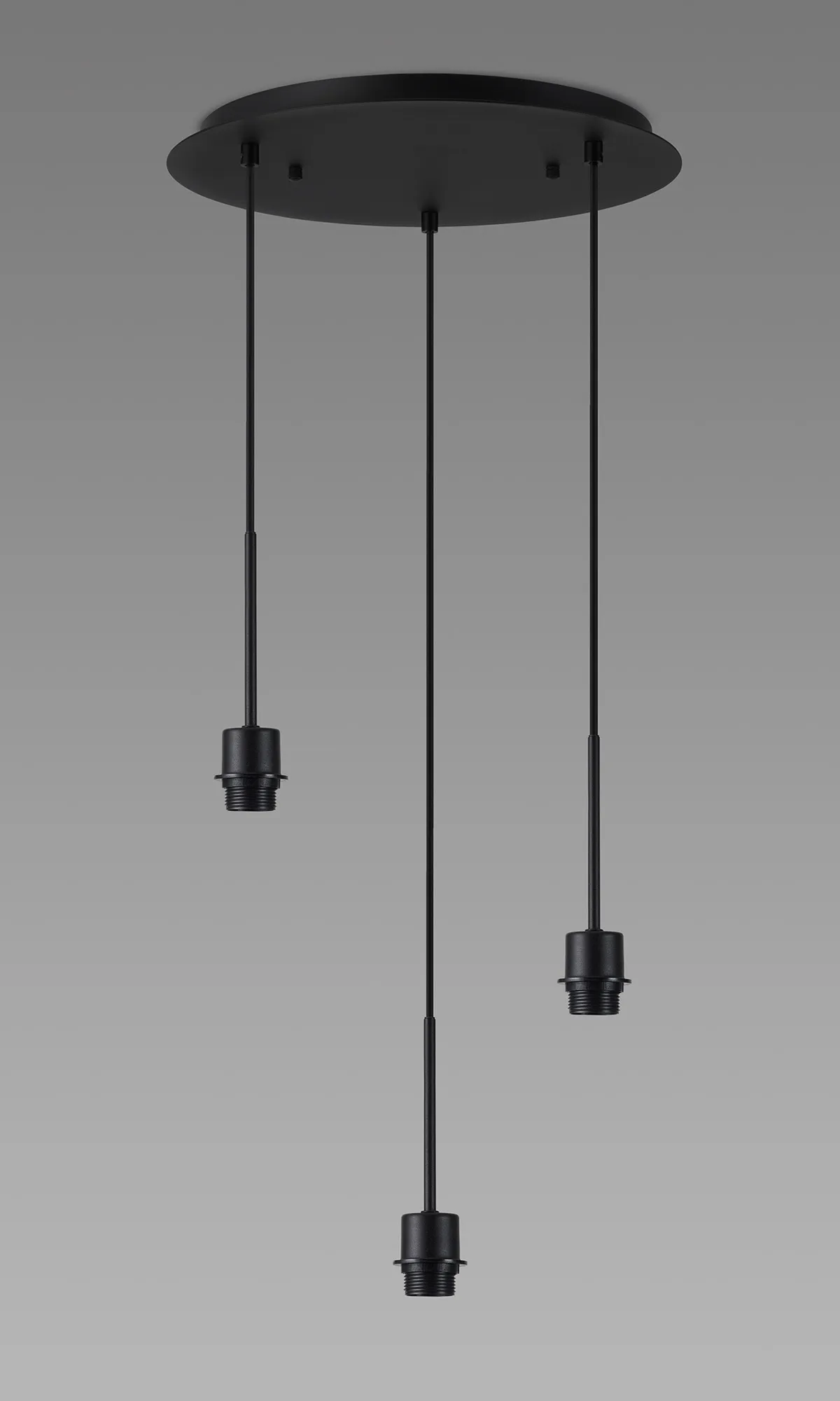 Carrie Satin Black Ceiling Lights Deco Multiple Pendant